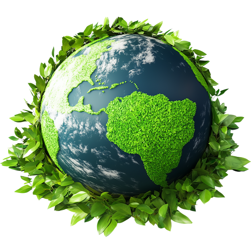 花瓣素材_圖標(biāo)系列3d創(chuàng)意綠色地球_193687495